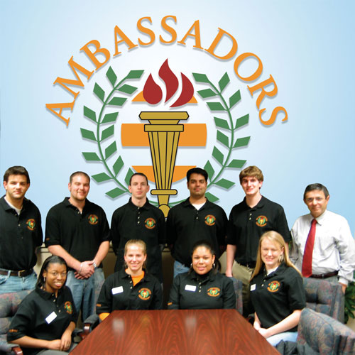 Lindsey Hargett with ambassadors